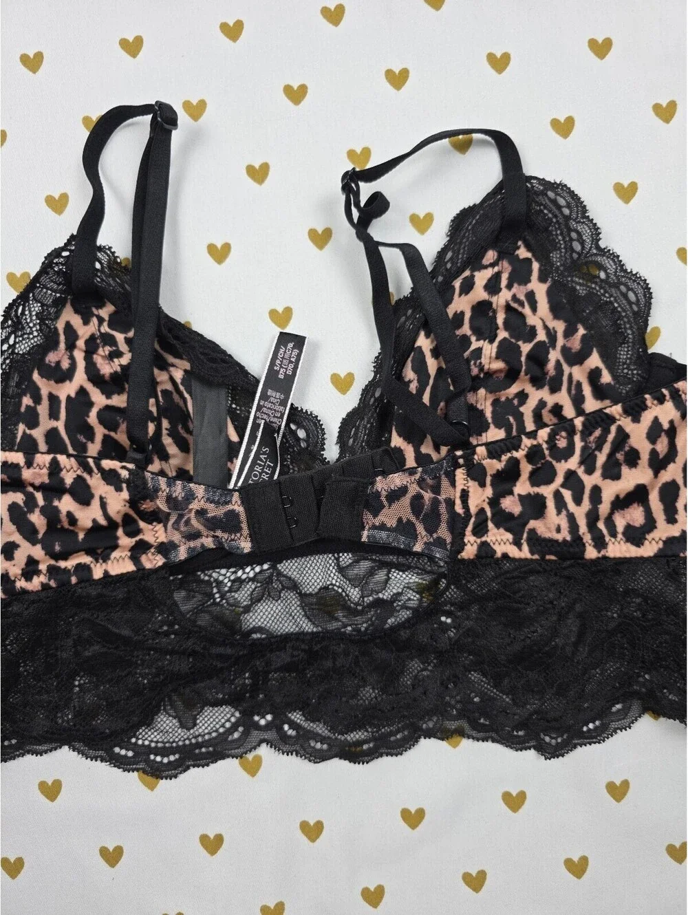 Victorias Secret Cheetah Leopard Soft Sexy Bralette Tank Top SMall